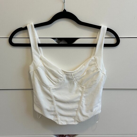 Princess Polly Bruna Top (White) - Picture 1 of 4